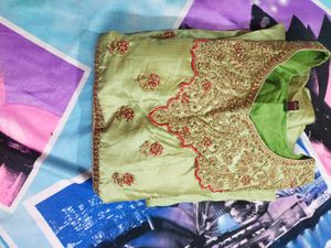 Green Peaded Kurta