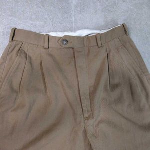Khaki branded Trouser
