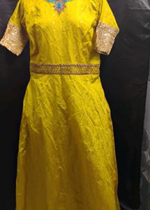 Gown With Duppta