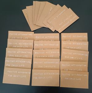 25 Positive Affirmations Cards