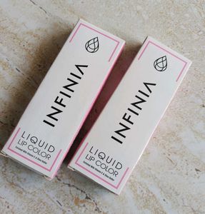 INFINIA LIQUID MATTE LIPCOLOR - Combo Of 2😍