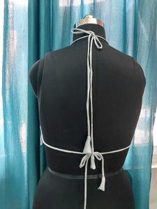 2 One Sequin &amp; Satin Blouse