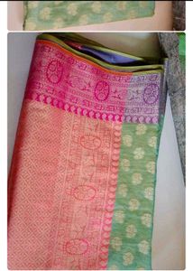 Saree Blouse Piece Ke Sath