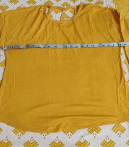 Yellow Long Sleeve Top