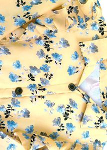 Floral Button-Down Frock-Dress