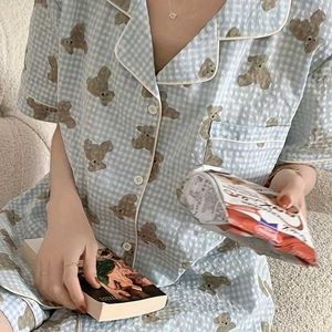 Teddy Bear Print PJ //Pinterest