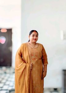 Elegant Mustard Yellow Kurti Set