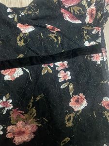 Floral Lace Cap Sleeve Top