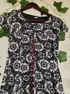 Floral Print Midi Dress