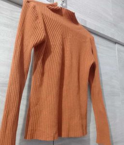 Vintage Ribbed Knit Top