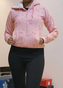 Monte Carlo Pink Floral Hoodie