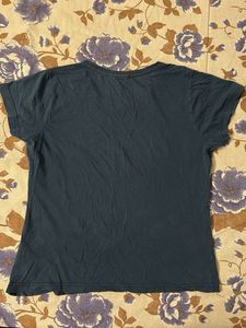 Blue Graphic Print T-Shirt