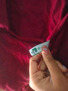 Newme Burgundy backless Top