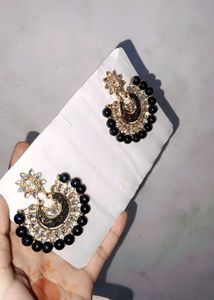 Elegant Beaded Statement Earrings