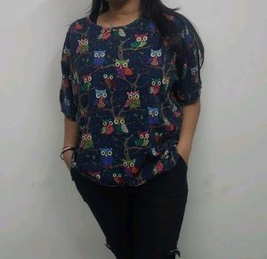 Unique Cotton Printed Top🎀