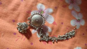 Silver Oxidized Jewelry Set