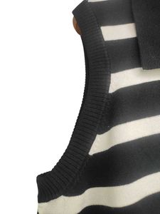 Striped Sleeveless Top