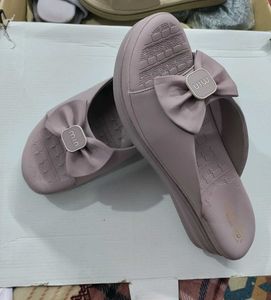 Platform slippers open toe slides