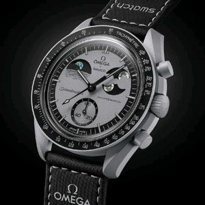 Latest Omega Swatch Strap Watch For Men