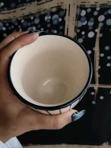 Striped Ceramic Mug