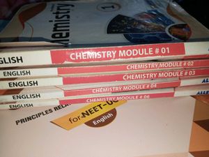 NEET-UG Prep Books: Chemistry & English Modules