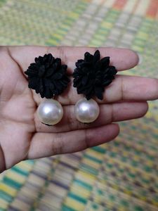 Purple Jhumka Earrings