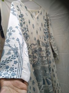 White Formal Kurta Set