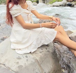 Cute White Mini Dress