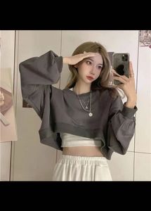NEWME Crop Sweatshirt