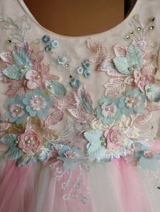 Pastel Flower Girl Dress