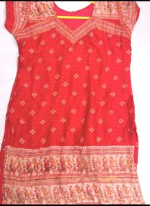 Blue color Stripted Design Kurta