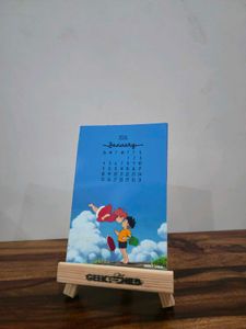 2026 Ghibli Calendar with Stand
