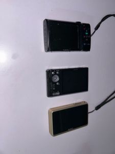 Sony Cyber-shot &amp; Canon Camera Vintage