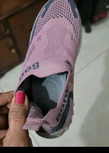 Comfortable pink Casual Shoes&amp; belly(combo of 2)
