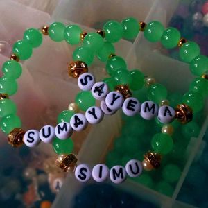 Customize Name Bracelets ❤️😌