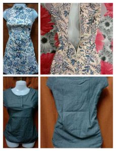 Floral Print Dress & Top 30&32inch