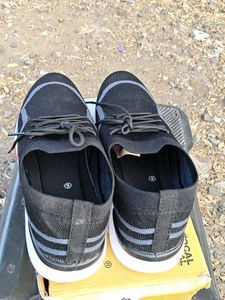 Lazer Black Casual Shoes