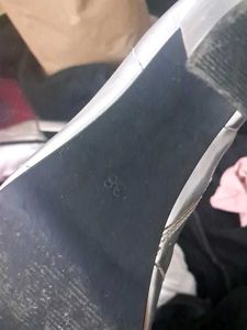 Adorable Women Silver Boots Size 38