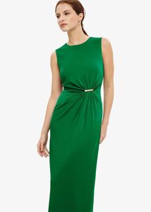 Elegant Green Maxi Dress