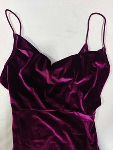 Velvet Sexy Mini Dress