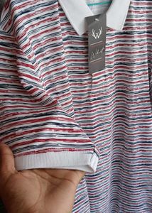 ✅Men&#39;s Striped Polo T-Shirt👕