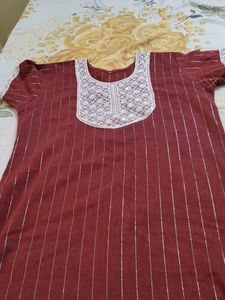 Rust Colour Kurta
