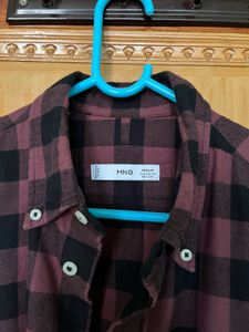 Mango Checked Shirt
