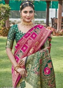 Beutiful Silk Saree Only For 449