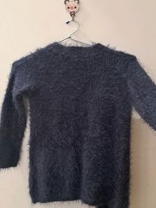 Awesome shining blue shrug