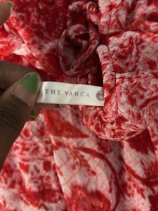 Red Floral Maxi Dress Size S-L