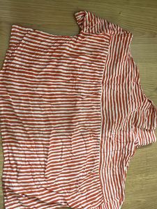 Striped Short Sleeve Button Down
