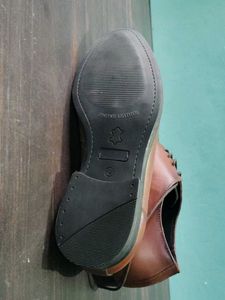 Brown Leather Formal Shoes