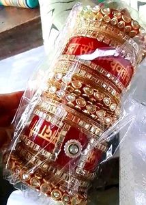 Bridal Sada Saubhagyavati Bhav Chuda Seth