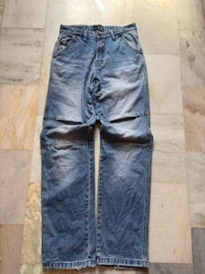 Vintage Light Wash Carpenter Jeans